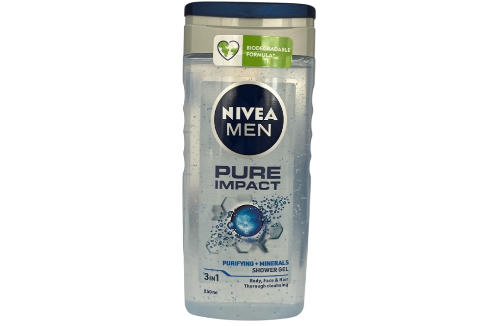  NIVEA MEN Pure Impact Shower Gel 