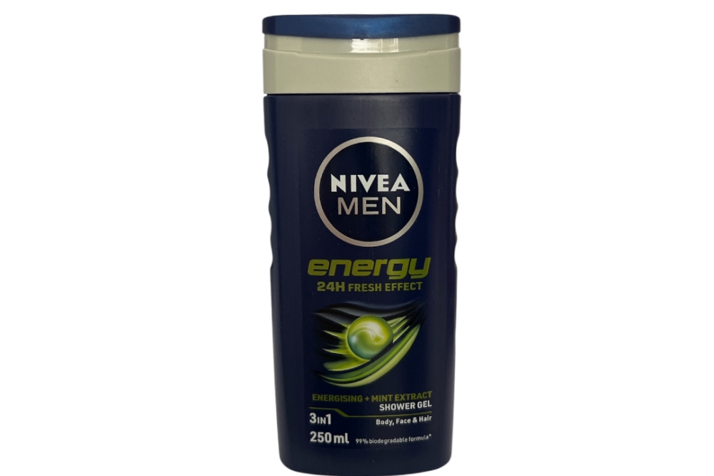  NIVEA MEN Energy Shower Gel – Mint Extract