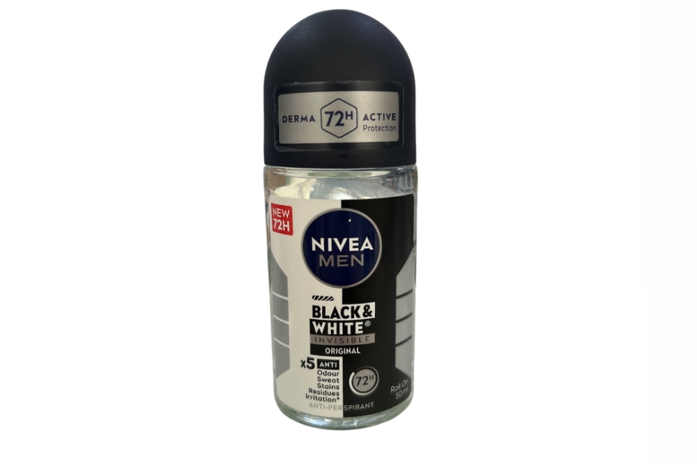 NIVEA MEN Black & White Invisible Original Roll-On