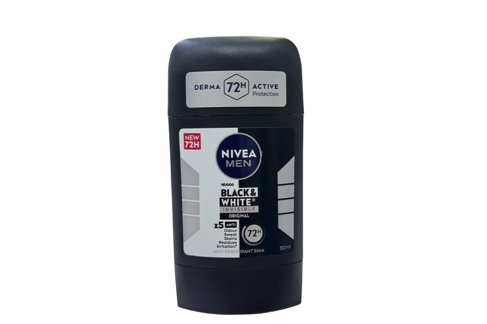 نيفيا مضاد التعرق للرجال بلاك آند وايت إنفزبل