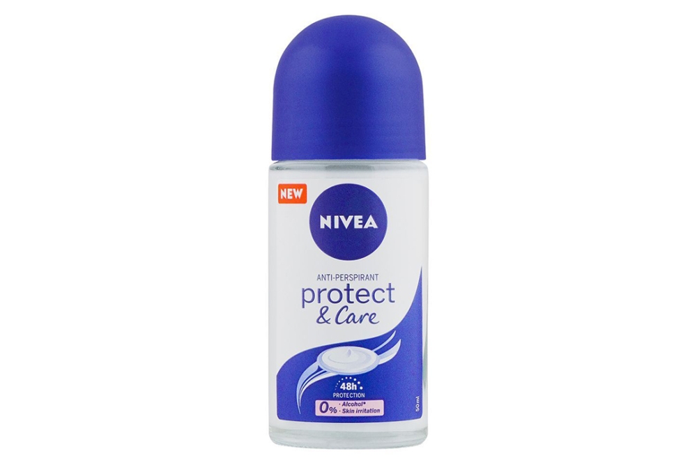 NIVEA 48H Protect & Care Anti-Perspirant Roll-On