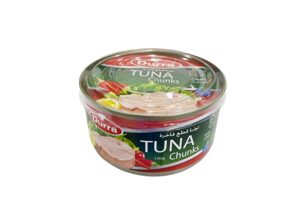  Tuna 170g with veg oil & chili