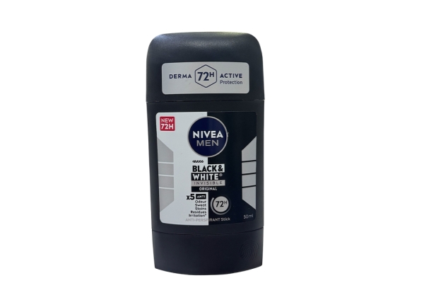 نيفيا مضاد التعرق للرجال بلاك آند وايت إنفزبل