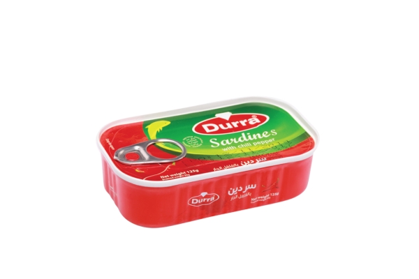 sardines veg oil 125g with & Chihes